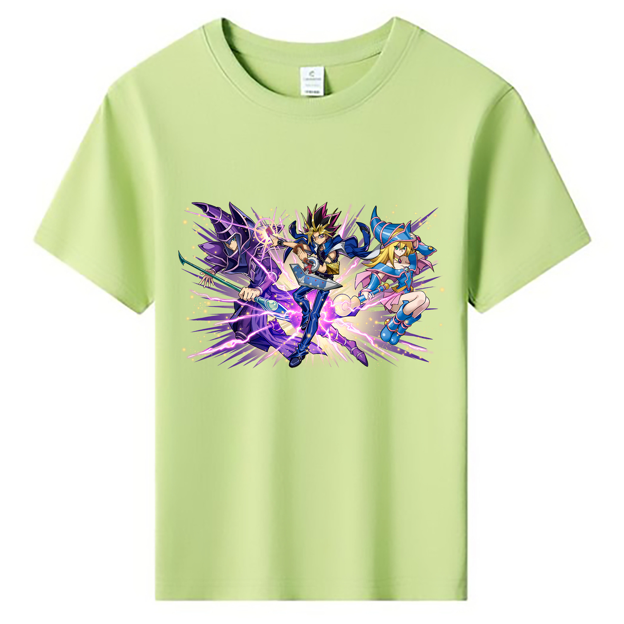 （画像用） 遊☆戯☆王 Yu-Gi-Oh! 綿100％キッズTシャツ（フロントプリント）